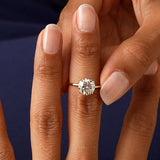 2.00 Ctw 14k Round Brilliant Prong Setting Lab Grown Diamond Engagement Ring – Rosalind Ferkos Fine Jewelry