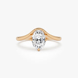 1.00 Ctw 14k Oval Cut Lab Grown Diamond Designer Setting Ring – Nerissa Ferkos Fine Jewelry