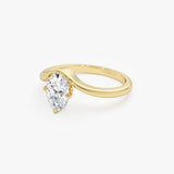 1.00 Ctw 14k Oval Cut Lab Grown Diamond Designer Setting Ring – Nerissa Ferkos Fine Jewelry