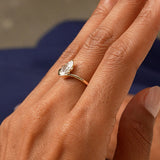 1.00 Ctw 14k Oval Cut Lab Grown Diamond Designer Setting Ring – Nerissa Ferkos Fine Jewelry