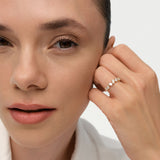 1.05 Ctw 14K Mixed Shape Lab Grown Diamond Ring - Aiko Ferkos Fine Jewelry