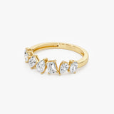 1.05 Ctw 14K Mixed Shape Lab Grown Diamond Ring - Aiko Ferkos Fine Jewelry