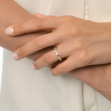 14K Baguette Lab Grown Diamond Ring - Sade Ferkos Fine Jewelry