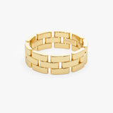 14k Wide Chain Link Ring Ferkos Fine Jewelry
