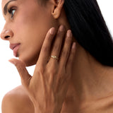 14k Open Band Twist Rope Design Ring Ferkos Fine Jewelry