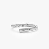14k Open Band Twist Rope Design Ring Ferkos Fine Jewelry