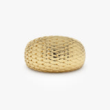 14K Chunky Snake Skin Texture Ring 14K Gold Ferkos Fine Jewelry