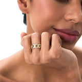 14k Gold 8MM Cuban Link Ring Ferkos Fine Jewelry