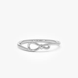 14k Gold Minimalist Knot Band Ferkos Fine Jewelry