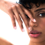 14k Gold Minimalist Wave Ring Ferkos Fine Jewelry