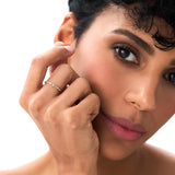 14k Plain Gold Minimalist Marquise Shape Ring Ferkos Fine Jewelry