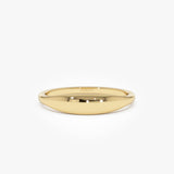 14k Gold Tapered Dome Gold Ring 14K Gold Ferkos Fine Jewelry