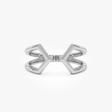 14k Modern Geometric Open Band Ring Ferkos Fine Jewelry