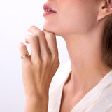 14k Multi-Intertwine Band Crossover Statement Ring Ferkos Fine Jewelry