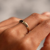 14k Knife Edge Wedding Band Ferkos Fine Jewelry