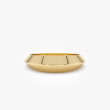 14k Knife Edge Wedding Band 14k Gold Ferkos Fine Jewelry