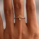 14K Chrome Hearts Cross Band Ring Ferkos Fine Jewelry