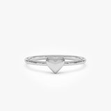 14k Bubble Heart Ring Ferkos Fine Jewelry
