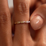 14K Oval Link Band Ring Ferkos Fine Jewelry