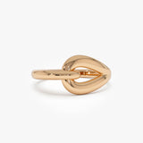 14k Gold Modern Knot Ring Ferkos Fine Jewelry