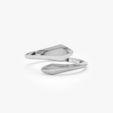 14K Gold Tapered Bypass Ring Ferkos Fine Jewelry