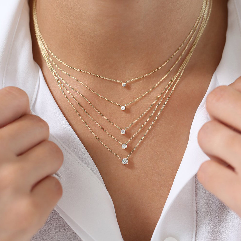 A Buying Guide to Diamond Solitaire Necklaces