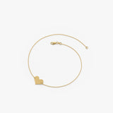 14K Gold Heart Bracelet Ferkos Fine Jewelry