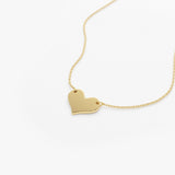14k Gold Heart Necklace Ferkos Fine Jewelry