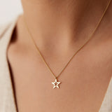 14k Star Necklace Ferkos Fine Jewelry