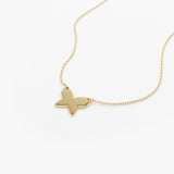 14k Butterfly Necklace Ferkos Fine Jewelry