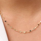 14K Gold Sparkle Diamond Cut Chain Ferkos Fine Jewelry