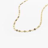 14K Gold Sparkle Diamond Cut Chain Ferkos Fine Jewelry