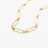 14k Oval Link Chain Necklace Ferkos Fine Jewelry