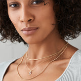 14k Gold 3MM Rolo Chain Ferkos Fine Jewelry