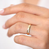 14k Classic Dome 4MM Unisex Wedding Ring  Ferkos Fine Jewelry