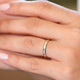 14k 3MM Classic Dome Unisex Wedding Ring  Ferkos Fine Jewelry