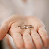 Platinum 3MM Dome Wedding Band Ferkos Fine Jewelry