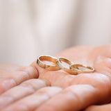 14K Flat 4MM Wedding Band Ferkos Fine Jewelry