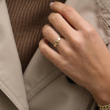 14K Flat 3MM Wedding Band Ferkos Fine Jewelry