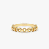 14K Gold Stackable Dainty Ring 14K Gold Ferkos Fine Jewelry