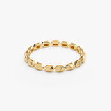 14k Petite Mini Pyramid Ring Ferkos Fine Jewelry