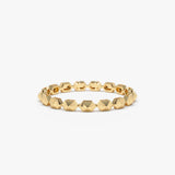 14k Petite Mini Pyramid Ring 14K Gold Ferkos Fine Jewelry