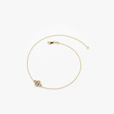 14K Gold Dainty Quad Diamond Bracelet Ferkos Fine Jewelry