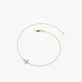 14K Gold Diamond Cross Bracelet Ferkos Fine Jewelry