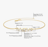 14K Gold Multi Diamond Cluster Bracelet Ferkos Fine Jewelry