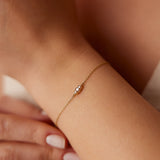 14K Gold Art Deco Chain Bracelet Ferkos Fine Jewelry