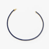 14k Prong Setting Sapphire Tennis Bracelet Ferkos Fine Jewelry