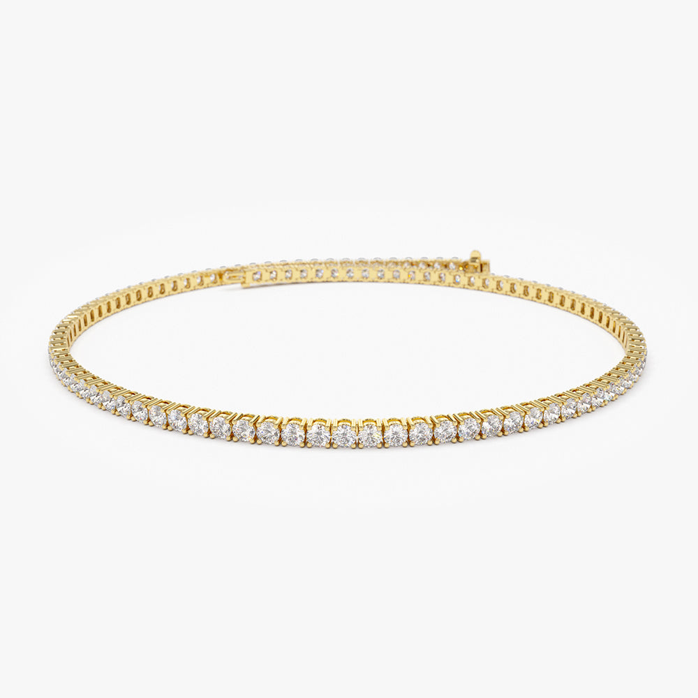 Real gold and diamond bracelet Clearance