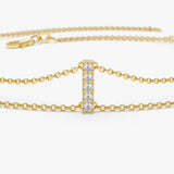 14k 5 Station Diamond Bar Bracelet Ferkos Fine Jewelry