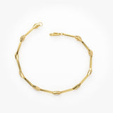 14k Milgrain Setting Diamond Infinity Bracelet 1.20 ctw Ferkos Fine Jewelry